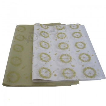 Customized high quality Printed Clothes Packaging Paper, Wrapping Paper with your logo