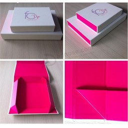 Customized high quality Cardboard Foldable Collapsible Packing Box with your logo