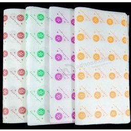 Customized high quality Colorful Design Wrapping Tissue Paper with your logo