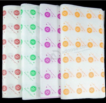 Customized high quality Colorful Design Wrapping Tissue Paper with your logo