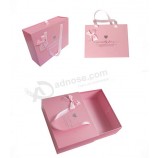 Wholesale Customized high-end Garment Package with Ribbon Handle and your logo