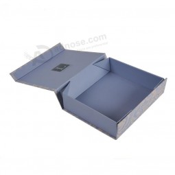 Wholesale Customized high-end Custom Logo Foldable Paper Clothes Packing Box