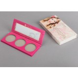 Customized Printing Cardboard Cosmetic Packaging Box for Eyeshadow Blush/Power, Paper Makeup Box