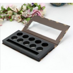 Customized Special Paper Cover Cosmetic Box with Transparent Window for Lipstick and Manicure Application