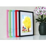 Factory Direct Sale Wholesale Creative Multicolor and Multi Sized Solid Wood Photo Frame