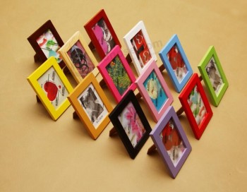 Customized and Wholesale Multicolor and Multi-Sized Solid Wood Picture Frame
