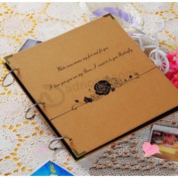 New Style Hot Sale DIY Wire Binding Lovers Photo Album