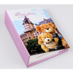 Factory Wholesale 6" Color Printing Paper Cover Photo Album with PP Inner Sheet