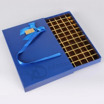 Elegante scatola da 99 griglie di cioccolatini a mano, confezione regalo creativa al cioccolato