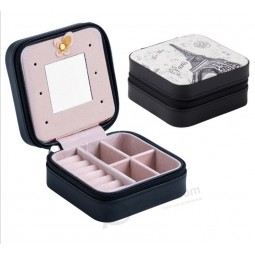 8 Colors Optional Elegant and Fashionable jewelry Box for Ladies and Girl Friends, Travelling Jewelry Box