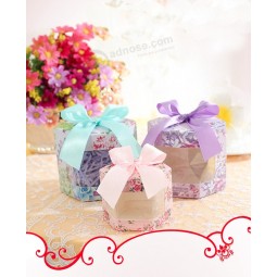 Lovely Wedding Products Korean Style Candy Box, Transparent Candy Box with Window, Candy Box for Birthday