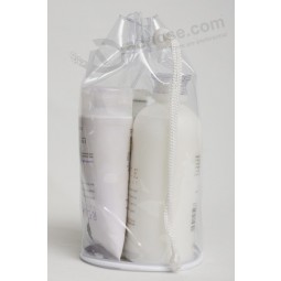 Wholesale customized high-end Eco-Friendly PVC Drawsting Bag Plastic Gift Bags