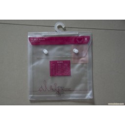 Wholesale customized high-end 2017 Plastic PVC Hanger Bag for Garment