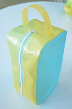 All'ingrosso su misura alta-Fine vendita calda smerigliato eva stand up zipper cosmetic pouch bag