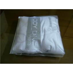 Wholesale customized high-end Custom Printing PVC Garment Packaging Bag