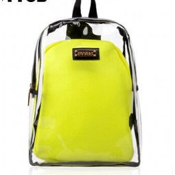 Wholesale customized high-end Fashionable Waterproof Transparent PVC Backpack
