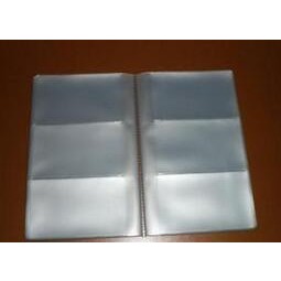 Wholesale customized high-end OEM Simple Design PVC Plastic Clear Card Holder for Credit Card \ID Card