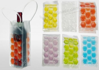 Customized high quality Portable PVC Cocktail Bag, Red Wine White Wine Ice Sets