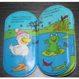 Livre de jouets de bain imperméable à l'eau de haute qualité sur mesure et sûr pour enfants