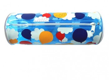 Customized high quality Print Cute PVC Plastic Stationery Bag Pencil Case