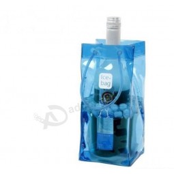 Customized high quality Non-Toxic Eco-Friendly Welded PVC Wine Cooler Bag