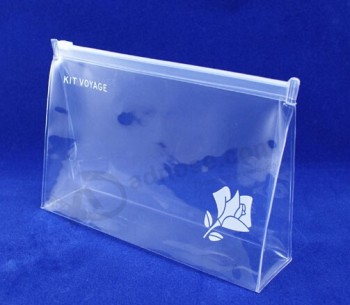 Maßgeschneiderte hochwertige transparente wasserdichte organ tasche reißverschlusstasche PVC-beutel