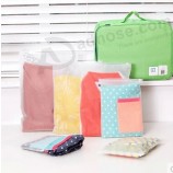 Customized high-end Simple Waterproof Matte PVC Clothing Bags