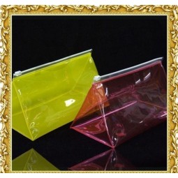 Personalizado alto-Paquete de lavado de bolsa de objetos pequeños transparentes de color final