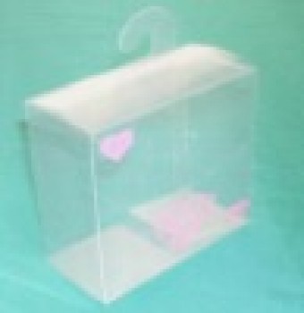 Caja de embalaje cosmética del Cloruro de polivinilo de la caja del Cloruro de polivinilo del plástico transparente de alta calidad modificado para requisitos particulares