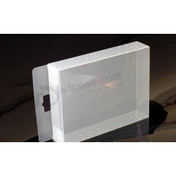 Boîte d'emballage en plastique transparent de haute qualité sur mesure (Pvc)
