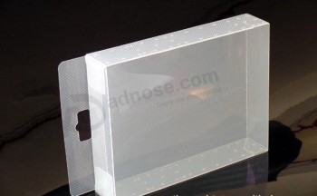 Caja de embalaje de plástico transparente de alta calidad personalizada (Cloruro de polivinilo)