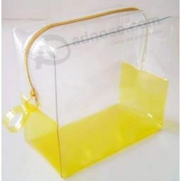 Customized high quality Tavel Set Beautiful Plastic PVC Waterproof Bag with Zipper