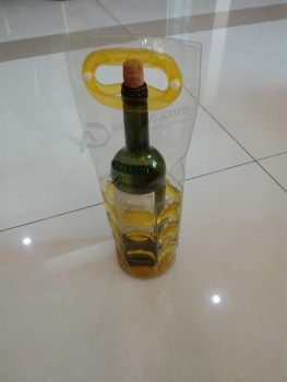 подгонянное высокое качество oem эко-пивной винный мешок пвх с висячей дырой