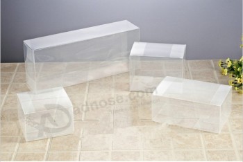 定制高品质时尚耐用PVC包装展示盒，定制尺寸