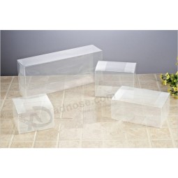 Customized high quality Fashion Durable PVC Packaging Display Box with Custom Size