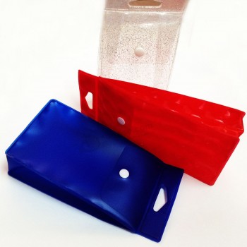 定制高品质印刷PVC按钮盒混合颜色