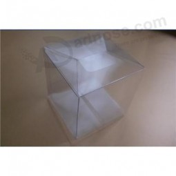 Customized high quality Clear PVC Plastic Fold Packaging Box