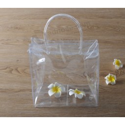Personalizado de alta qualidade PVC sacos de cosméticos transparentes sacos de presentes