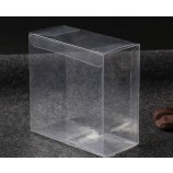 Caja de regalo de caja de plástico transparente de alta calidad personalizada al por mayor de Cloruro de polivinilo