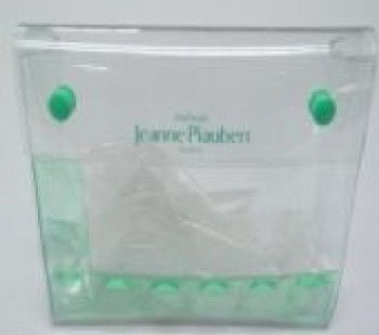 Großhandels kundengebundene Qualitätsdrucktransparente wasserdichte PVC-Geschenkverpackungen