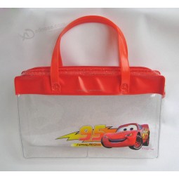 Wholesale Customized high quality Eco-Friendly PVC Jelly Bag with Handle