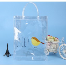 Wholesale Customized high quality Clothing Plastic PVC Portable Gift Bag