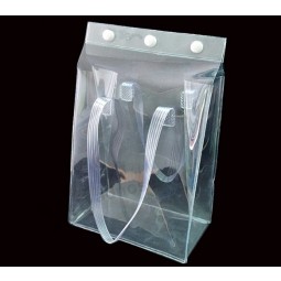 Wholesale Customized high quality Green Plastic PVC Portable Food Packaging Bags