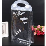 Wholesale Customized high quality PVC Cosmetic Bag Transparent Plastic Gift Bag