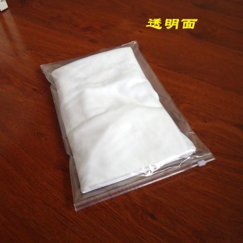 批发定制高品质印刷可回收PVC服装包装袋