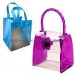 Customized high-end OEM Gift Packing Fashion PVC Handle Bag