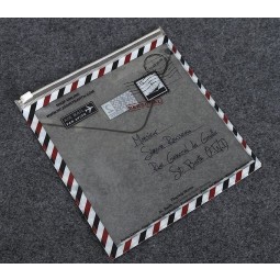 Individuell hoch-Endee kreativer transparenter Farbenreißverschlusstaschen kundengebundener PVC Aktenbeutelgewohnheit
