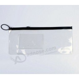 Customized high-end Print Transparent Soft PVC Ziplock Bag