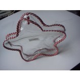 Clear Promoyional PVC Star Shape Cosmetic Bag