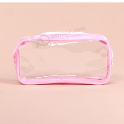 Customized high quality Clear PVC Cosmetic Bag Packaging for Skincare